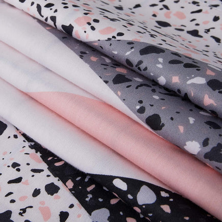 Annie 100% cotton reversible quilt cover set-king size Home & Garden Kings Warehouse