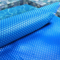 Aquabuddy Pool Cover 500 Micron 9.5x5m Swimming Pool Solar Blanket Blue Home & Garden Kings Warehouse