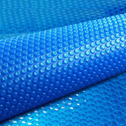 Aquabuddy Pool Cover 8x4.2m 400 Micron Swimming Pool Solar Blanket Blue Home & Garden Kings Warehouse