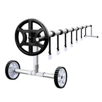 Aquabuddy Pool Cover Roller 4m Adjustable Swimming Pool Solar Blanket Reel Home & Garden Kings Warehouse