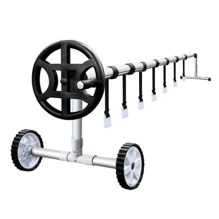 Aquabuddy Pool Cover Roller 4m Adjustable Swimming Pool Solar Blanket Reel Home & Garden Kings Warehouse