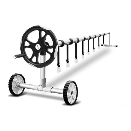 Aquabuddy Pool Cover Roller 5.5m Adjustable Swimming Pool Solar Blanket Reel Home & Garden Kings Warehouse