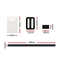 Aquabuddy Pool Cover Roller Attachment Swimming Pool Reel Straps Kit 8PCS Home & Garden Kings Warehouse