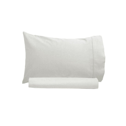Artex 250TC 100% Cotton Sheet Set Single Off White Home & Garden Kings Warehouse