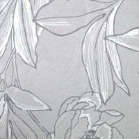 Artex Silver Peony Floral Printed Microfiber Polyester Quilt Cover Set Queen Home & Garden Kings Warehouse