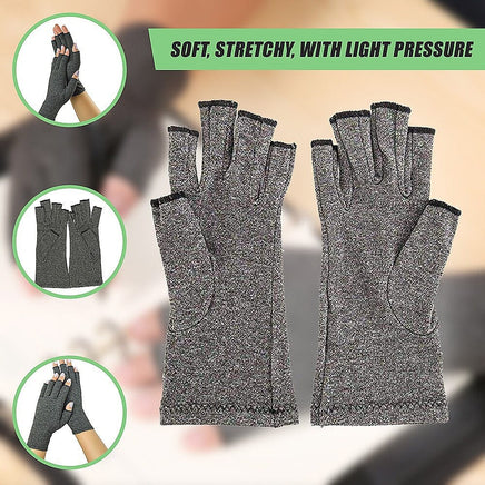 Arthritis Gloves Compression Joint Finger Hand Wrist Support Brace - Medium Health & Beauty Kings Warehouse
