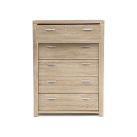 Artiss 5 Chest of Drawers - MAXI Pine Furniture Kings Warehouse