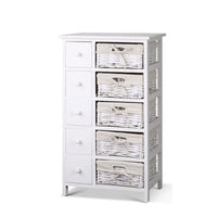 Artiss 5 Chest of Drawers with 5 Baskets - MAY Home & Garden Kings Warehouse