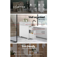 Artiss Bathroom Cabinet Storage Toilet Organiser Furniture Kings Warehouse