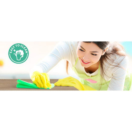 Artiss Bedside Table 2 Drawers with Shelf - TARA Oak Furniture Kings Warehouse