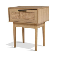 Artiss Bedside Tables Side Table Rattan Drawers Nightstand Furniture Kings Warehouse