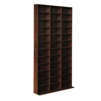 Artiss Bookshelf CD Storage Rack - BERT Walnut Furniture Kings Warehouse