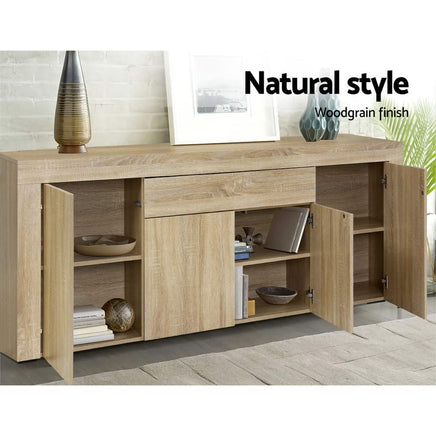 Artiss Buffet Sideboard - DANA Oak Furniture Kings Warehouse