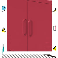 Artiss Buffet Sideboard Metal Cabinet - BASE Pink Furniture Kings Warehouse