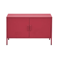 Artiss Buffet Sideboard Metal Cabinet - BASE Pink Furniture Kings Warehouse
