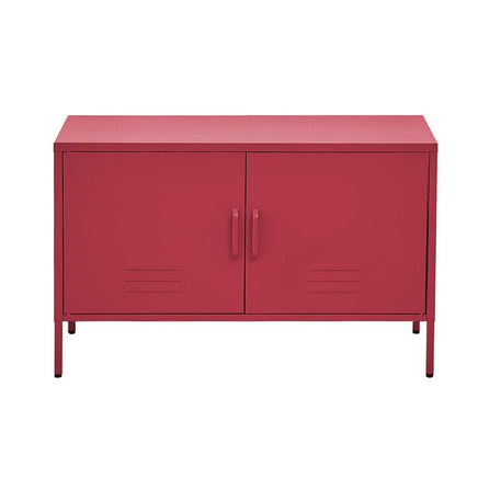 Artiss Buffet Sideboard Metal Cabinet - BASE Pink Furniture Kings Warehouse