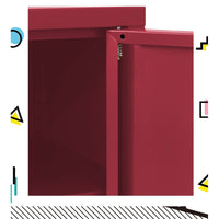 Artiss Buffet Sideboard Metal Cabinet - BASE Pink Furniture Kings Warehouse