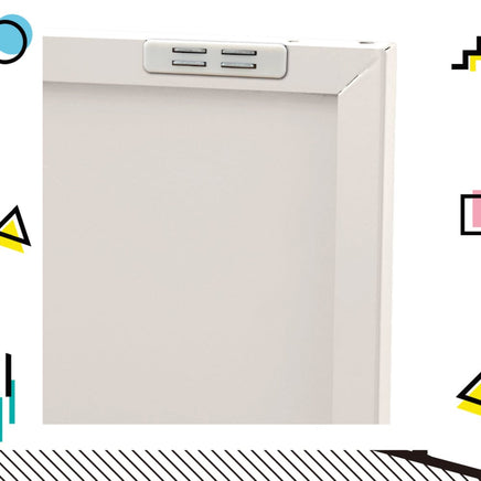 Artiss Buffet Sideboard Metal Cabinet - BASE White Furniture Kings Warehouse