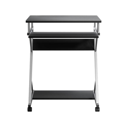 Artiss Computer Desk Keyboard Tray Shelf Black 60CM Furniture Kings Warehouse
