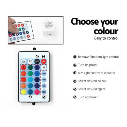 Artiss Entertainment Unit TV Cabinet LED 189cm Black Elo Furniture Kings Warehouse