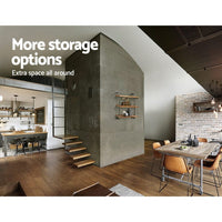 Artiss Floating DIY Pipe Shelf 3 Tiers - IRMA Home & Garden Kings Warehouse