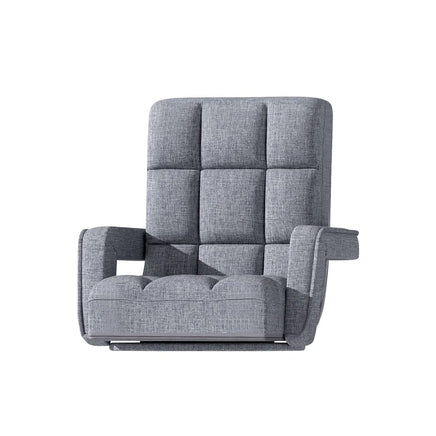 Artiss Floor Chair Lounge Sofa Swivel Grey Furniture Kings Warehouse