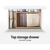 Artiss Shoe Rack Cabinet 24 Pairs White Luna Furniture Kings Warehouse