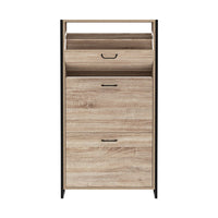 Artiss Shoe Rack Cabinet Adjustable Shelves 24 Pairs Tim Furniture Kings Warehouse