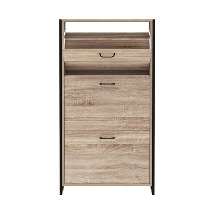 Artiss Shoe Rack Cabinet Adjustable Shelves 24 Pairs Tim Furniture Kings Warehouse