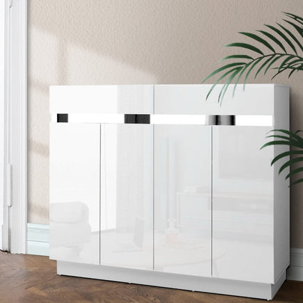 Artiss Shoe Rack Cabinet Storage Cupboard 24 Pairs - Lydia Furniture Kings Warehouse