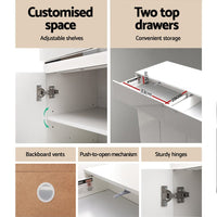 Artiss Shoe Rack Cabinet Storage Cupboard 24 Pairs - Lydia Furniture Kings Warehouse