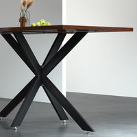 Artiss Starburst Table Legs Coffee Dining Table Legs DIY Metal Leg 120X68cm End of Year Clearance Sale Kings Warehouse