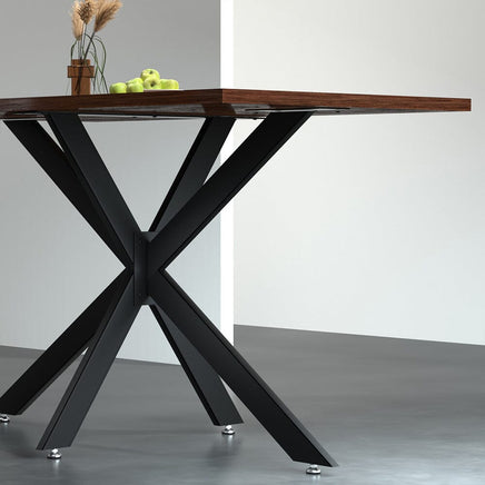Artiss Starburst Table Legs Coffee Dining Table Legs DIY Metal Leg 120X68cm End of Year Clearance Sale Kings Warehouse