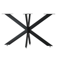 Artiss Starburst Table Legs Coffee Dining Table Legs DIY Metal Leg 120X68cm End of Year Clearance Sale Kings Warehouse