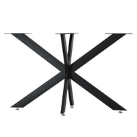 Artiss Starburst Table Legs Coffee Dining Table Legs DIY Metal Leg 150X78cm End of Year Clearance Sale Kings Warehouse 