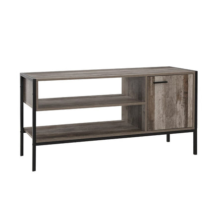 Artiss TV Cabinet Entertainment Unit Stand Storage Wood Industrial Rustic 124cm Furniture Kings Warehouse