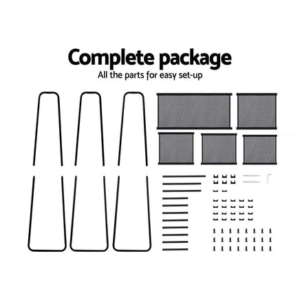 Artiss Wardrobe Clothes Rack Airer Coat Stand Closet 150cm Home & Garden Kings Warehouse