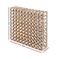 Artiss Wine Rack 110 Bottle Furniture Kings Warehouse