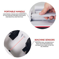 Australian currency notes Cash counter machine + Quantity digital display Kings Warehouse