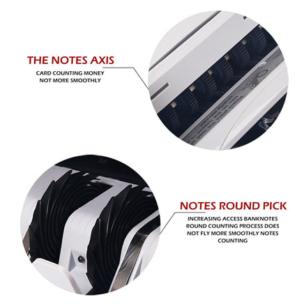 Australian currency notes Cash counter machine + Quantity digital display Kings Warehouse