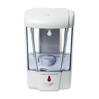 Automatic Liquid Soap/Alcohol Sanitizer Dispenser 700ML Hands-Free Sensor Wall Home & Garden Kings Warehouse