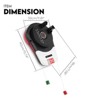 Automatic Roller Door Opener Garage Powerful 1200N Motor Garage 22m² Rolling AU Home & Garden Kings Warehouse