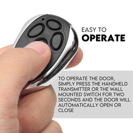 Automatic Roller Door Opener Garage Powerful 1200N Motor Garage 22m² Rolling AU Home & Garden Kings Warehouse