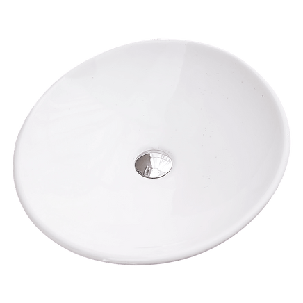 Bathroom Ceramic Oval Above Countertop Basin for Vanity Kings Warehouse