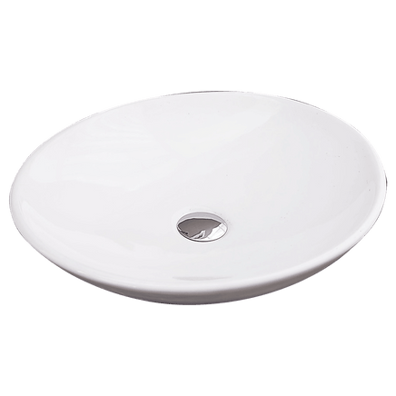 Bathroom Ceramic Oval Above Countertop Basin for Vanity Kings Warehouse