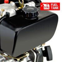 Baumr-AG 7HP DIESEL Stationary Engine 4 Stroke OHV Horizontal Shaft Motor Tools Kings Warehouse