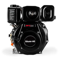 Baumr-AG 7HP DIESEL Stationary Engine 4 Stroke OHV Horizontal Shaft Motor Tools Kings Warehouse