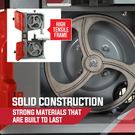 Baumr-AG Bandsaw Wood Cutting Band Saw Portable Wood Vertical Benchtop Machine Tools Kings Warehouse