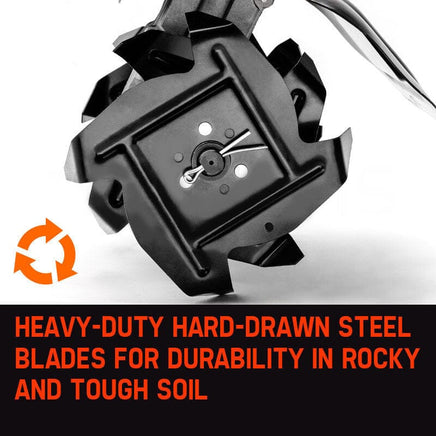 Baumr-AG Tiller Pole Attachment Rotary Hoe Cultivator Commercial Multi Extension Tools Kings Warehouse