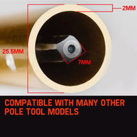 Baumr-AG Tiller Pole Attachment Rotary Hoe Cultivator Commercial Multi Extension Tools Kings Warehouse